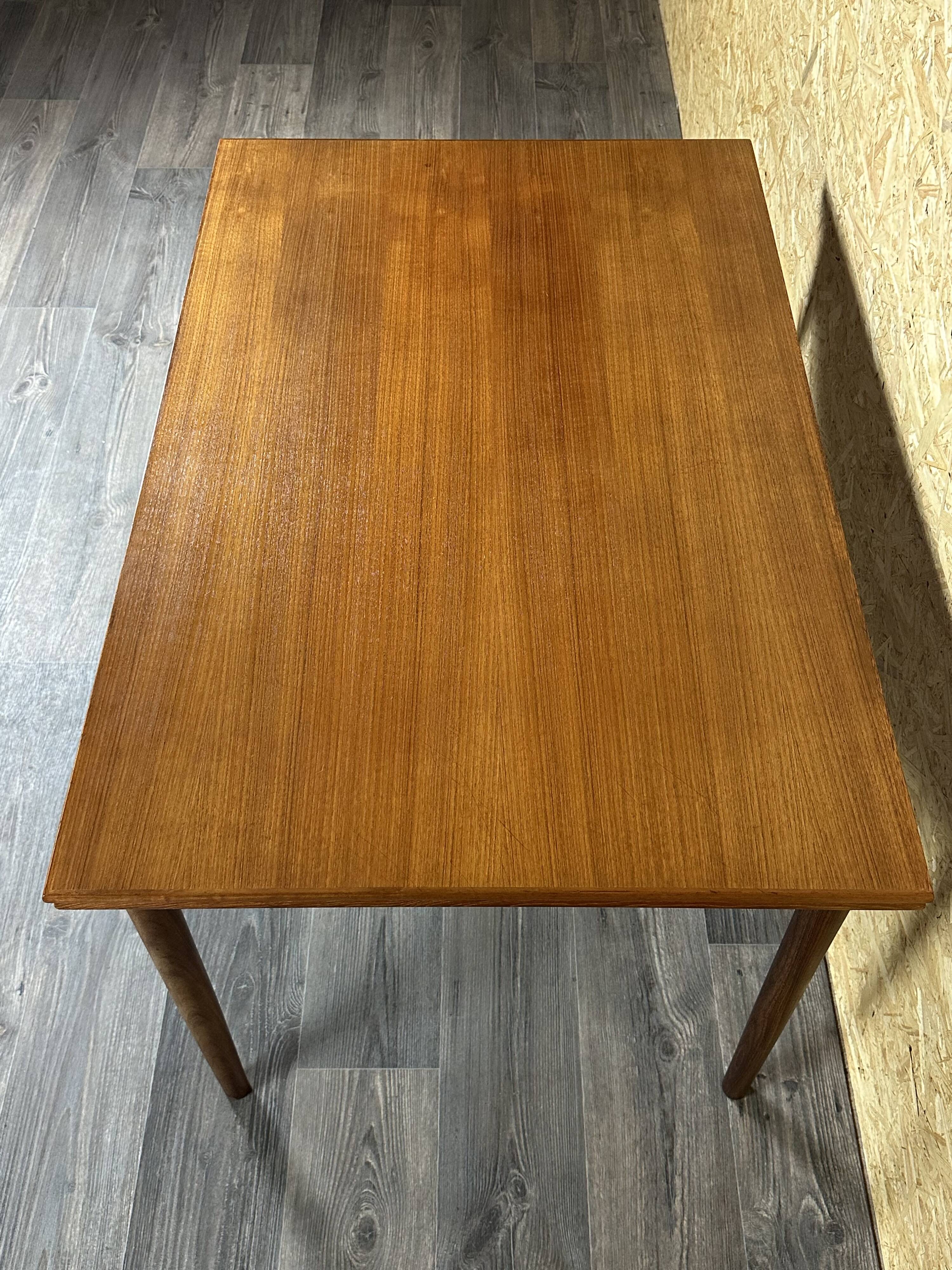 1960s/1970s Teak Dining Table Danish Modern Design Denmark