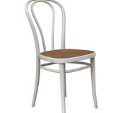 Caned bistro chair