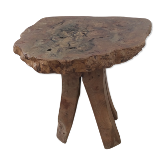 Vintage elm stool