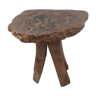 Vintage elm stool