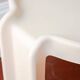 Kartell 4905 beige coffee table design by Giotto Stoppino
