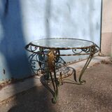 Table basse fer forgé 1940