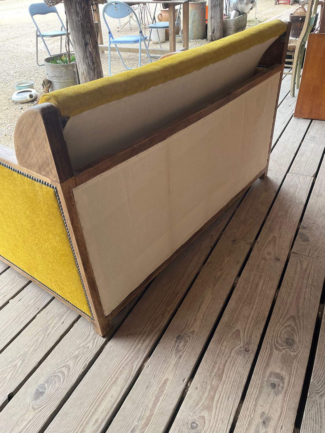 Art Deco two-seater sofa