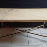 Louis XVI style marble coffee table