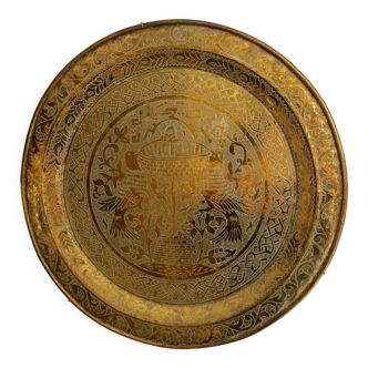 19th century copper tray 48 cm