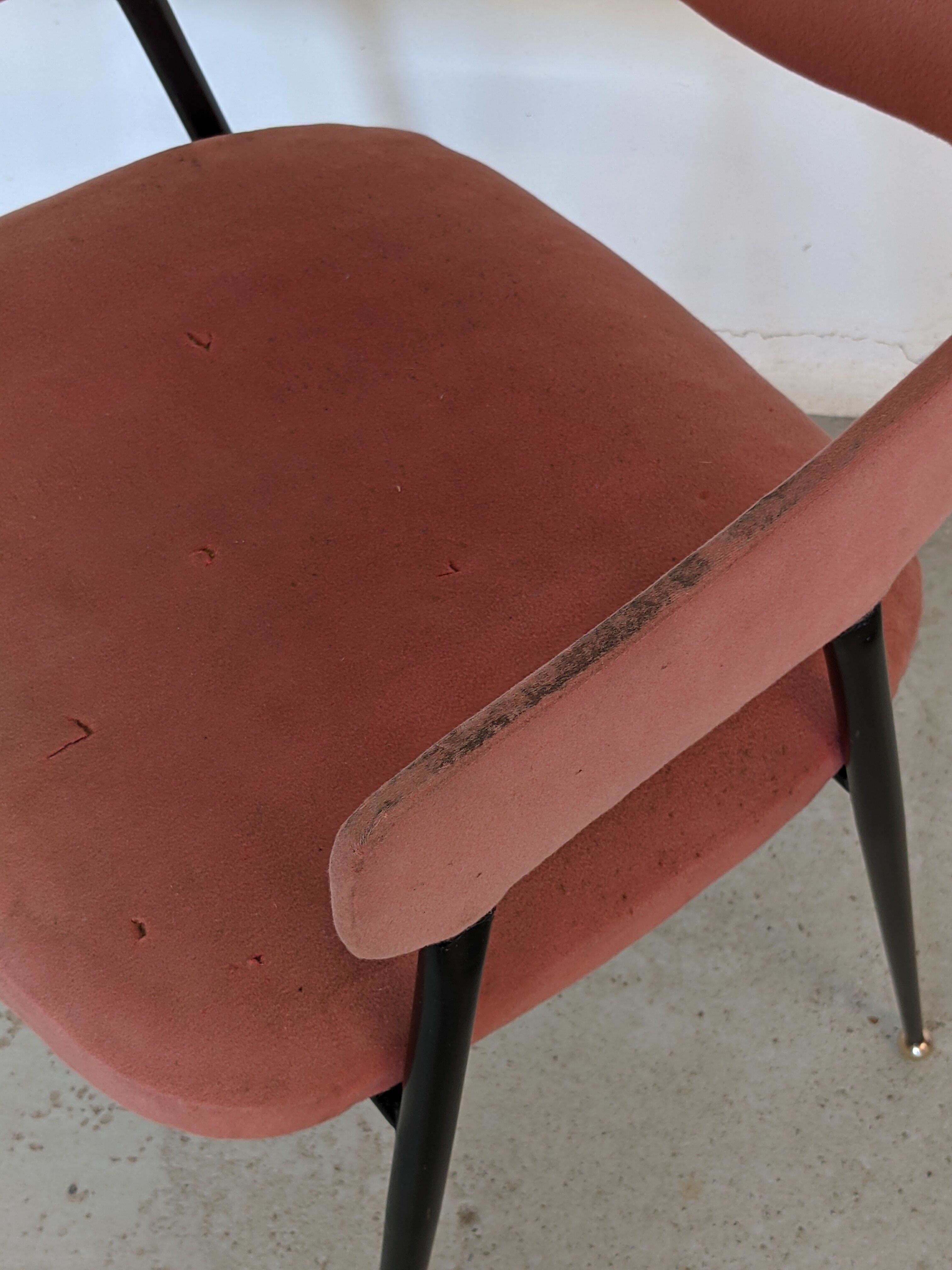 Pair of compass chairs - 50s