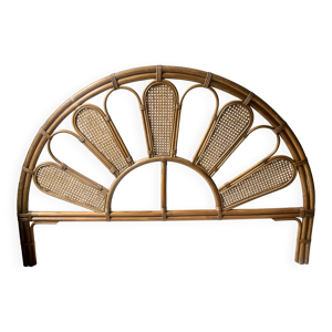 Tête de lit en rotin