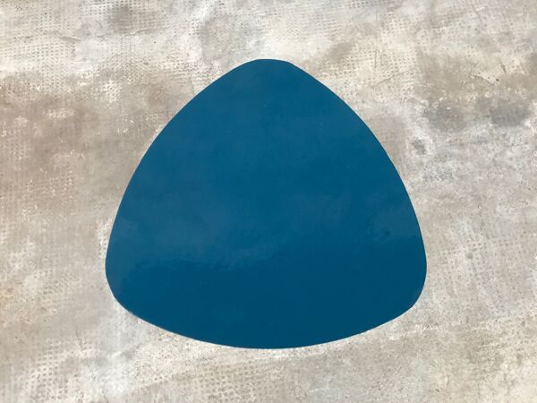 table basse bleu France 1970