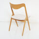 Set of 6 oak chairs by Albin Johansson & sons 1960