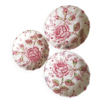 Pink Chintz Cups