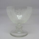 5 glasses of Baccarat France champagne glasses