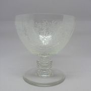 5 glasses of Baccarat France champagne glasses