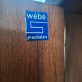 Vintage Louis van Teeffelen sideboard for Wébé, antique secretary buffet