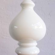 Vintage Czechoslovak Bishop Glass Lamp by Ivan Jakeš, 1970s