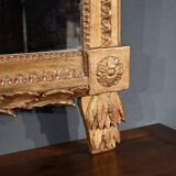 Important gilded wooden mirror, Louis XV period – 1768