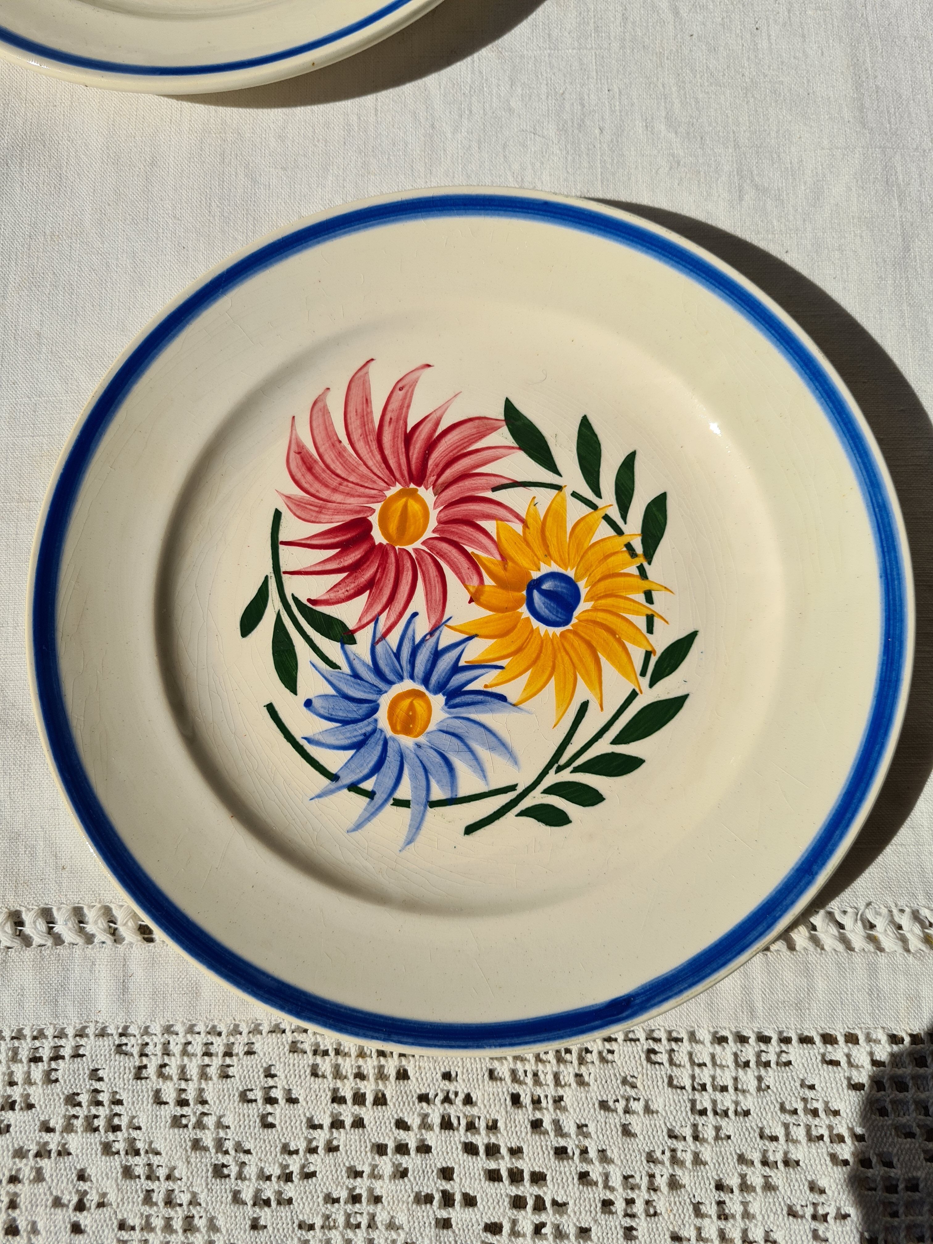 Serie dessert plates Sarreguemines