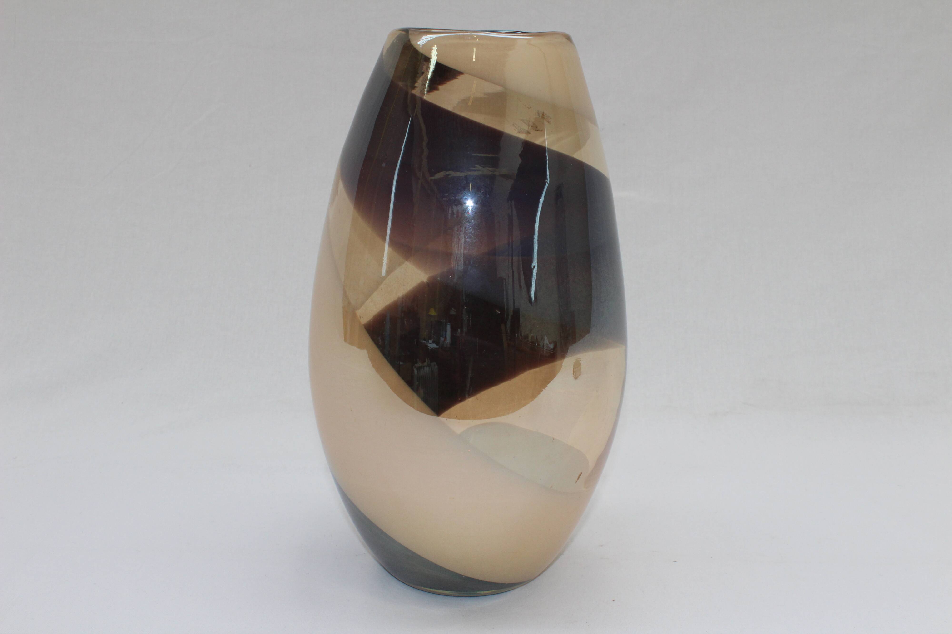 Murano glass vase