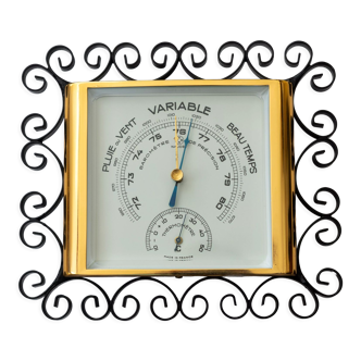 Baromètre, thermomètre Naudet années 1960
