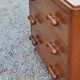 Vintage chest of drawers from the 50s solid oak 3 drawers