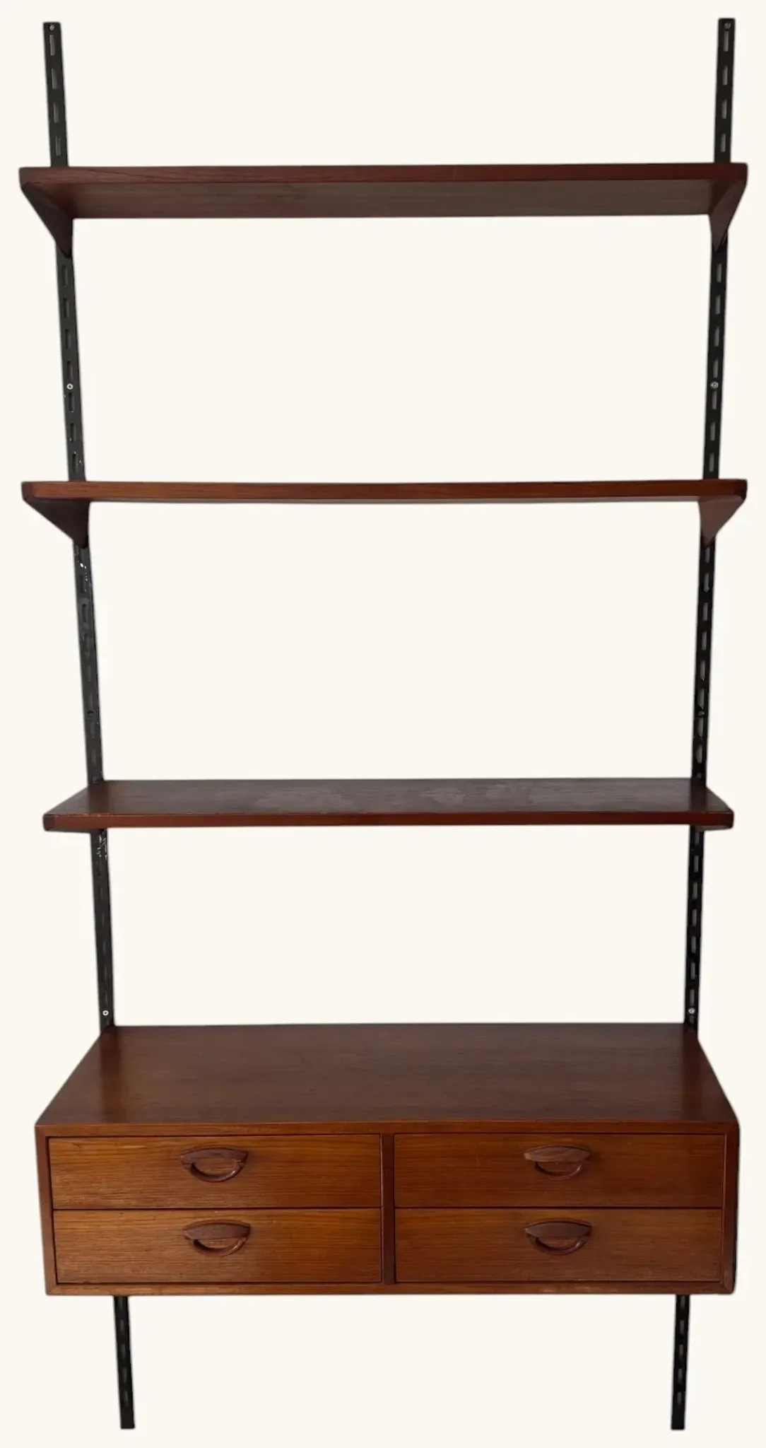 Danish wall system with drawer unit — Kai Kristiansen for FM Furniture