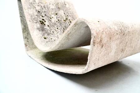 Willy Guhl, Eternit Patinated Loop Chair