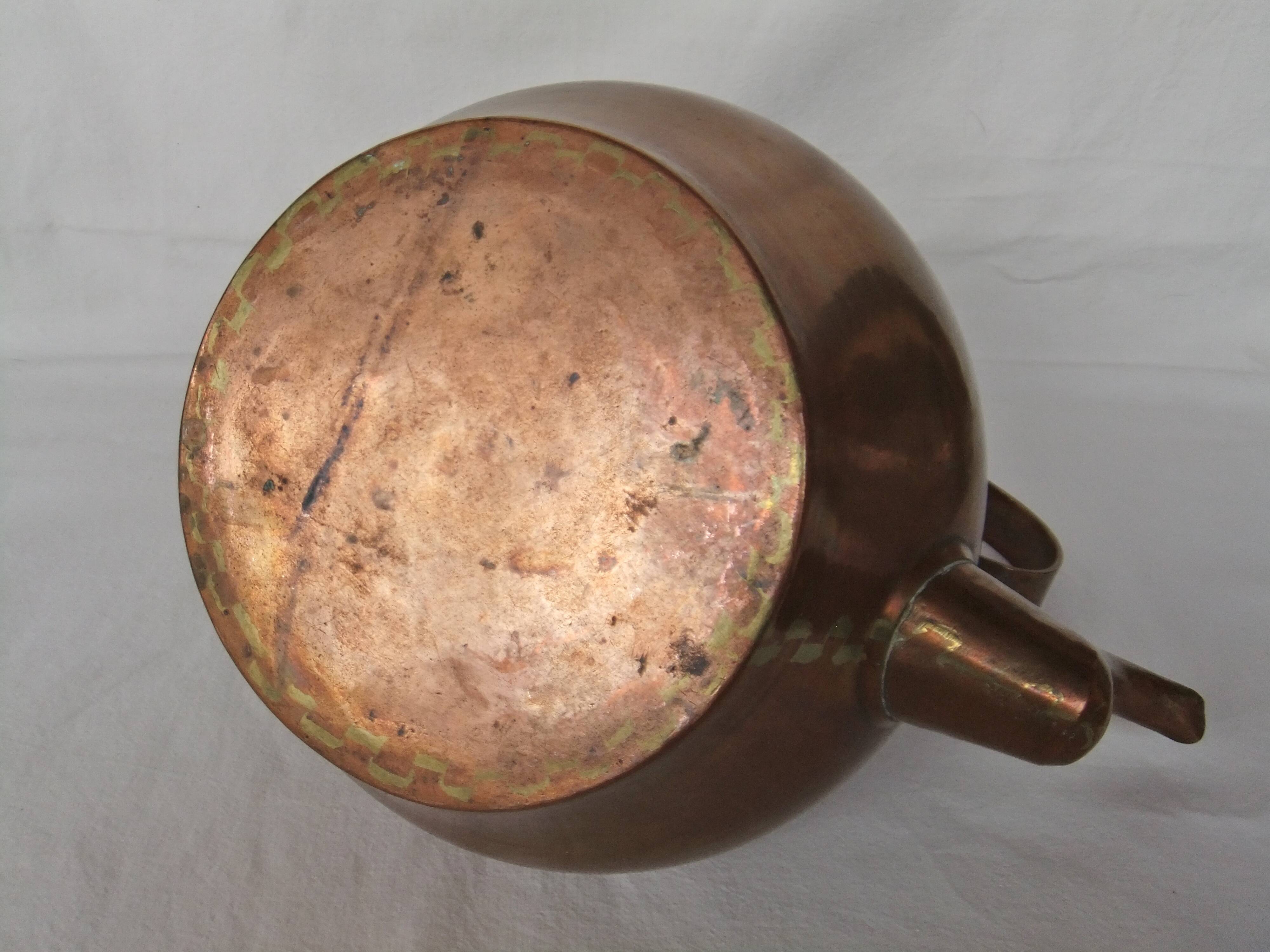Kettle XVIII copper pourer 5 liters with filter
