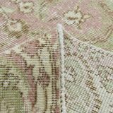 5x9 Light Red Green Vintage Area Rug, 160x274Cm SK 21509