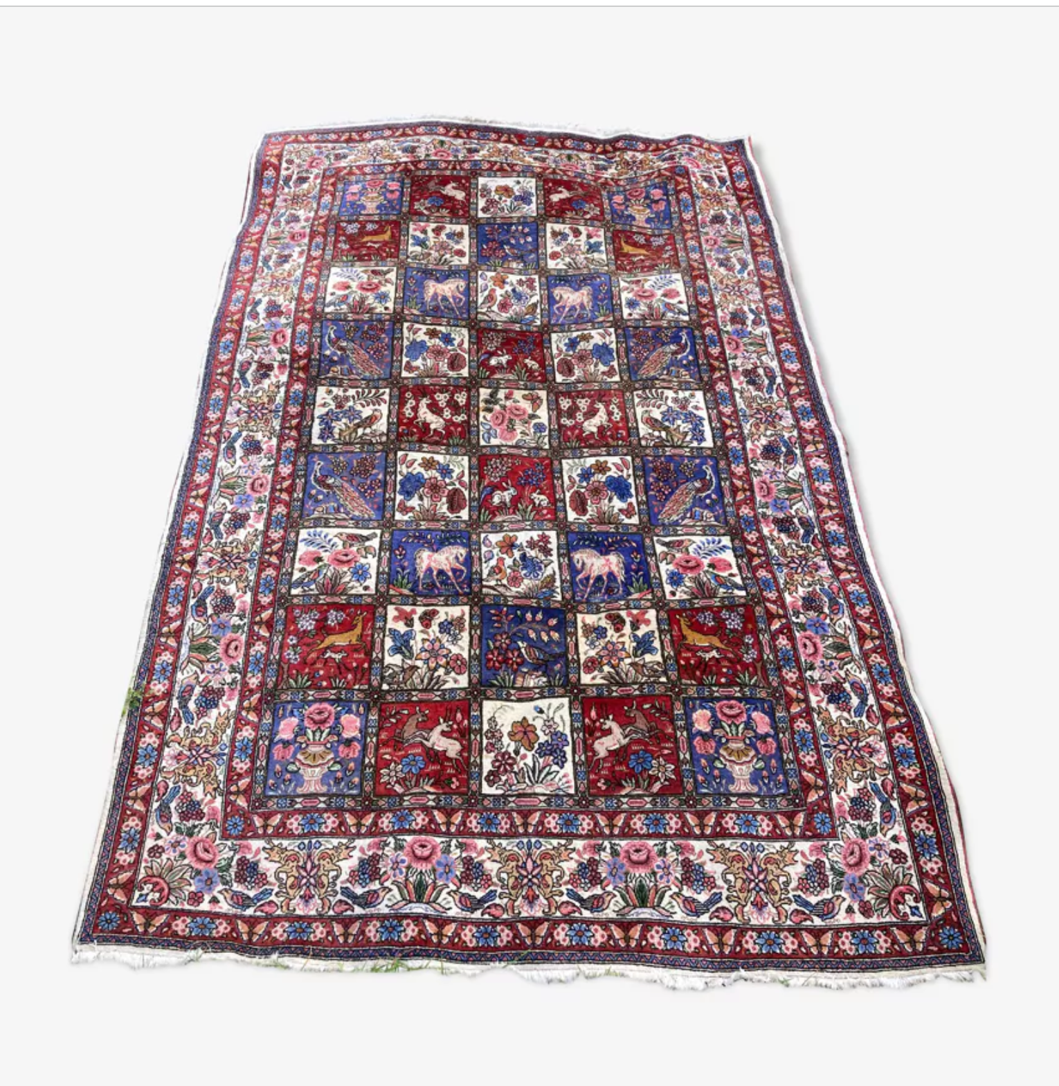 Persian rug 332x215cm in Iranian Bakhtiar wool