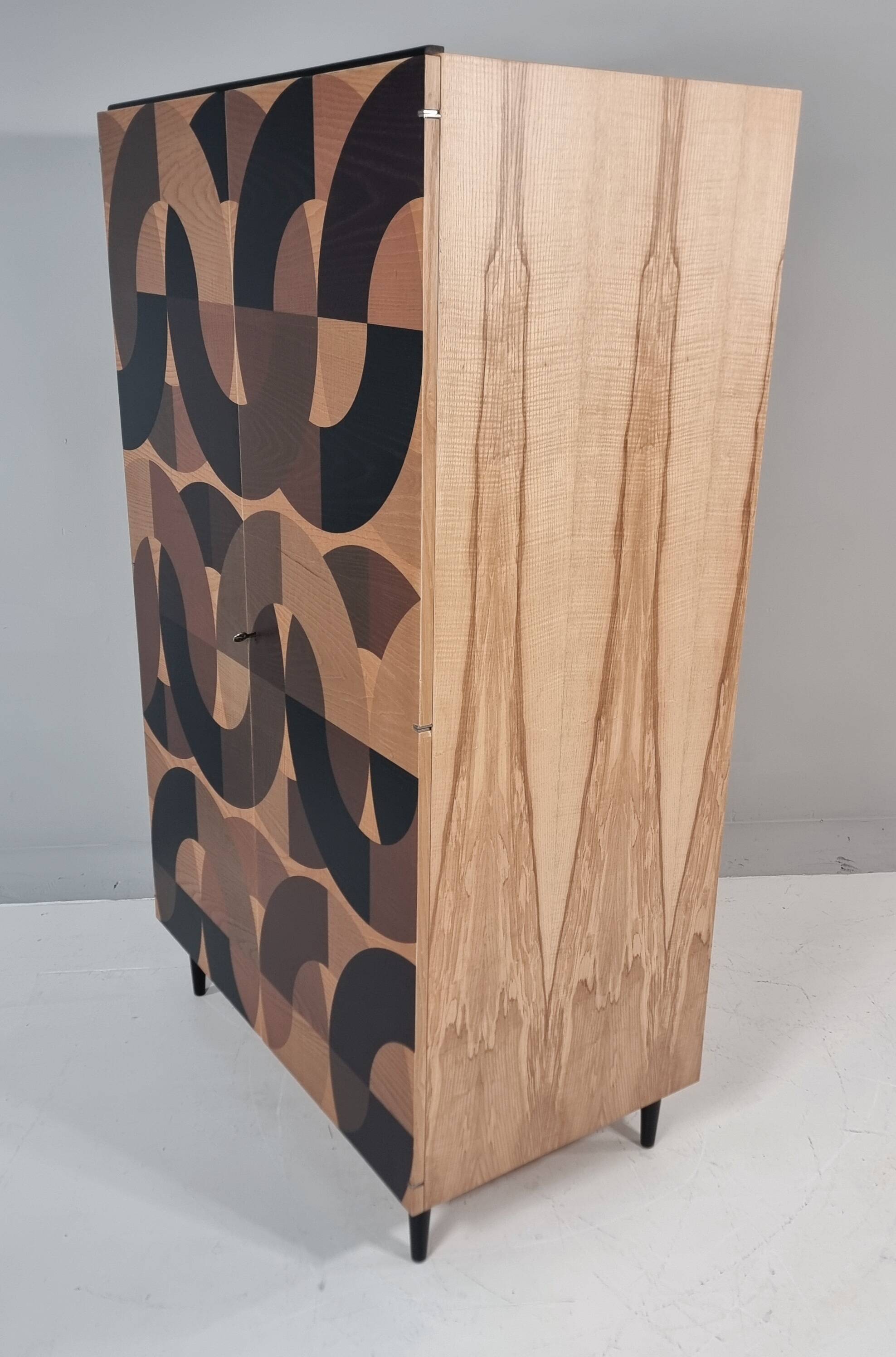 Vintage Wardrobe in Ash, 1960s