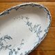 Ironstone dish, Passiflore KG Lunéville, circa 1900