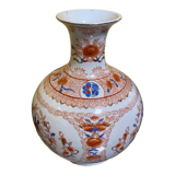 Imari style porcelain decorative vase