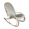 Vintage Swiss rocking chair by Paul Tuttle for Strässle, 1970s