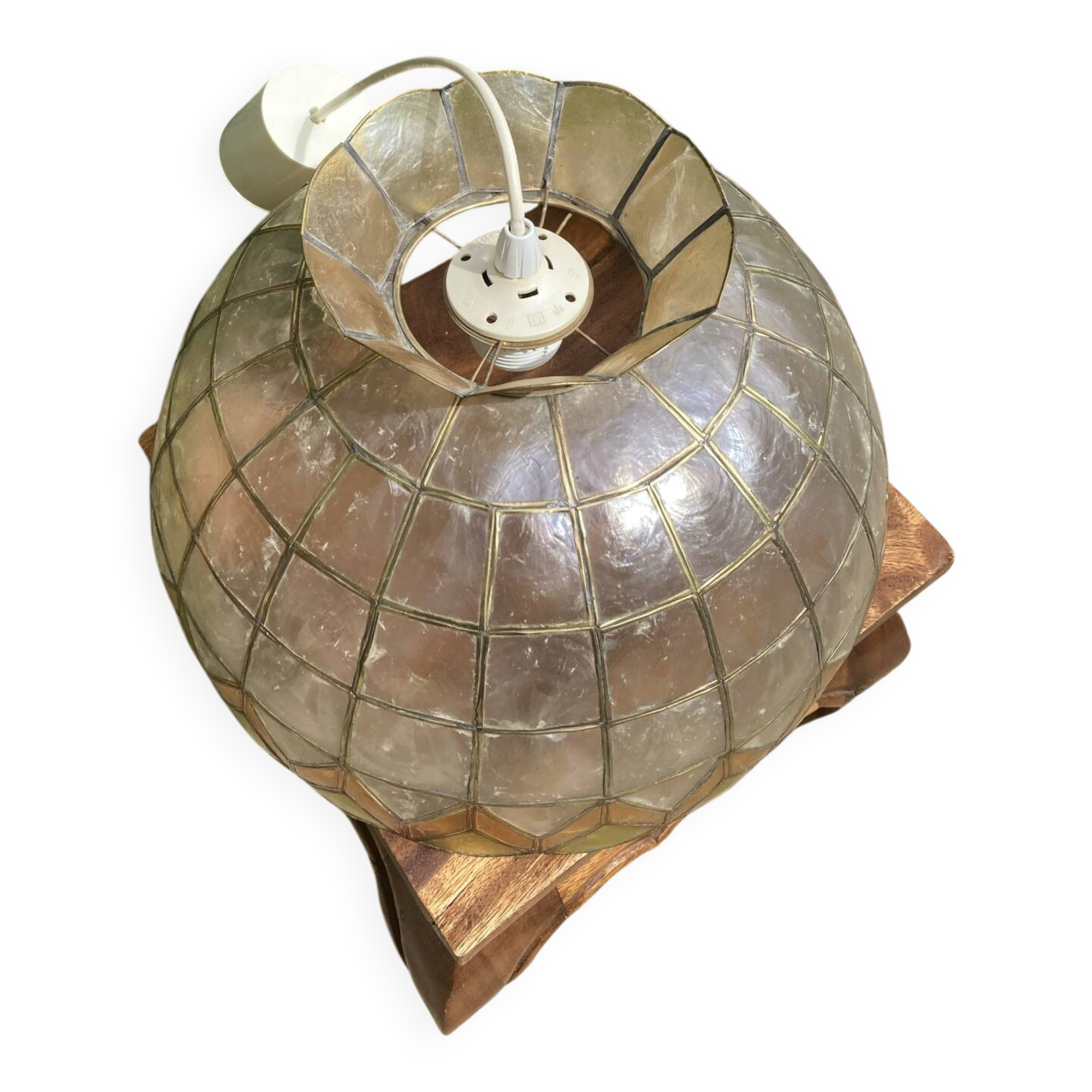 Suspension en nacre Art Nouveau