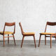 Set of 4 boomerang dining chairs by Alfred Christensen, Denmark 1960