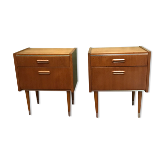 Pair of bedside tables 60/70