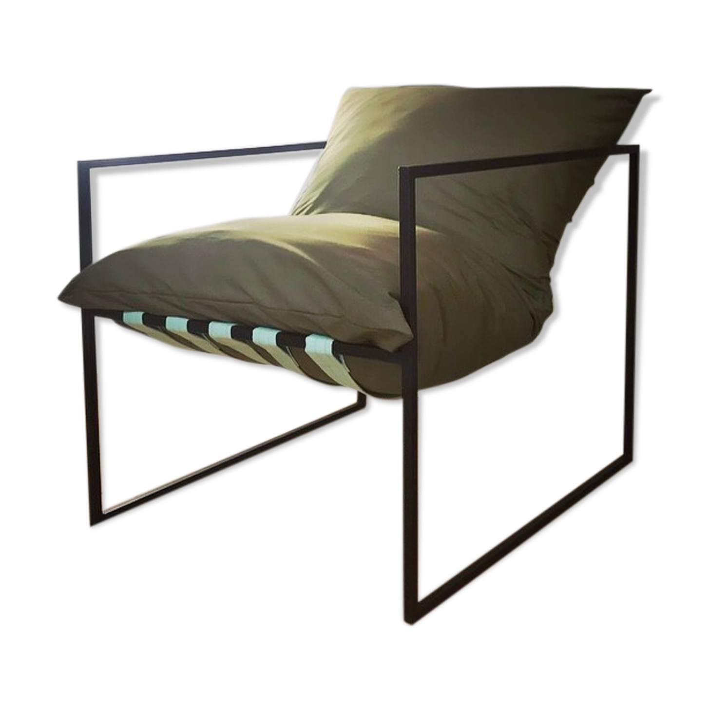 Armchair metal fabrics