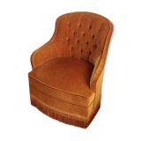 Vintage gold old toad chair