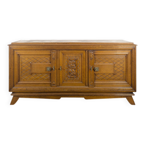buffet en chêne, années