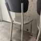 Set of 2 Magis Deja-Vu Dining Chair Polished Aluminium
