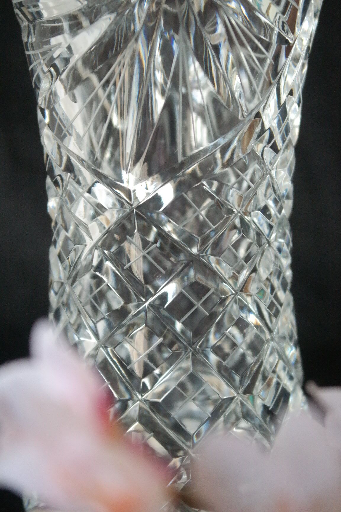 Irena poland crystal vase