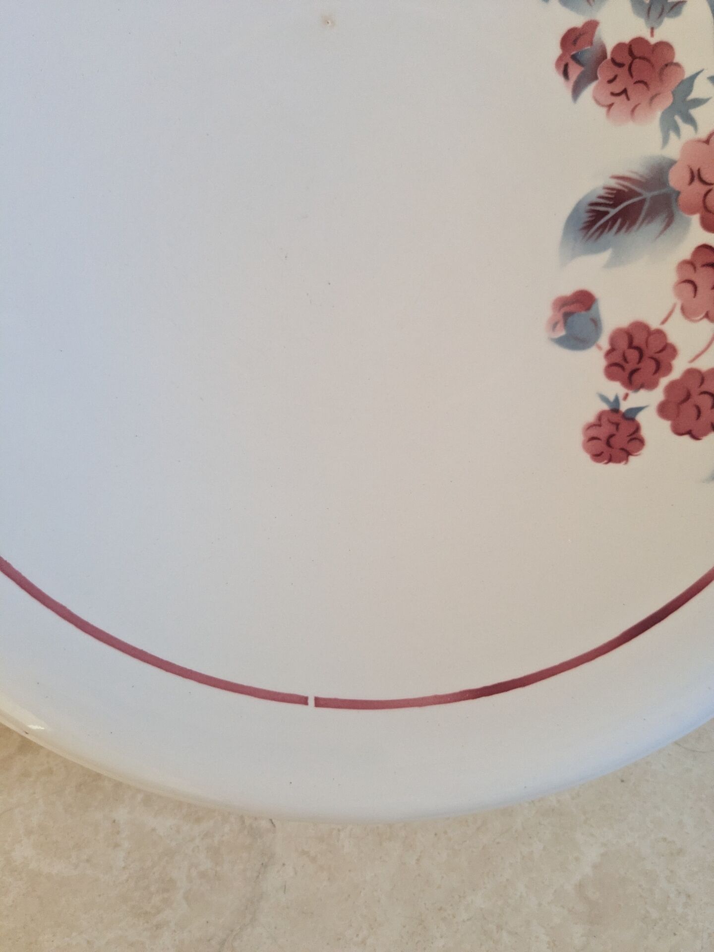 Plat de service Digoin Sarreguemines