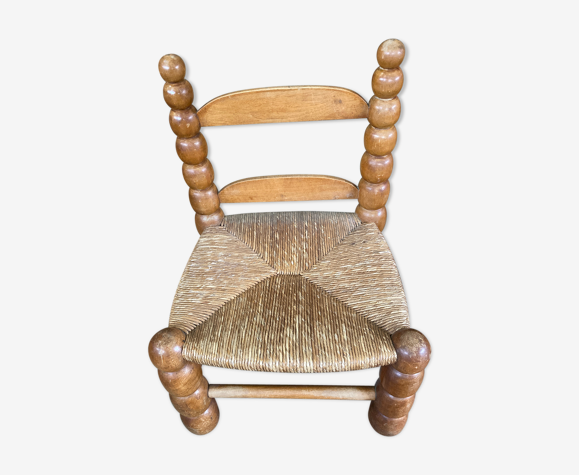 Chaise basse perle