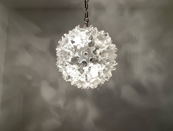 Chandelier en verre de Murano italien par Paolo Venini pour VeArt