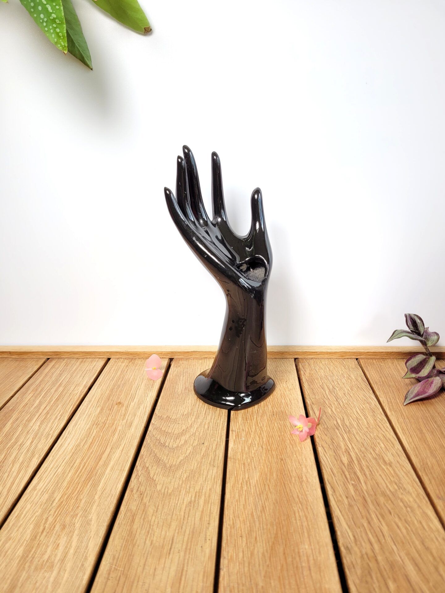 Hand baguier soliflore ceramic JMR