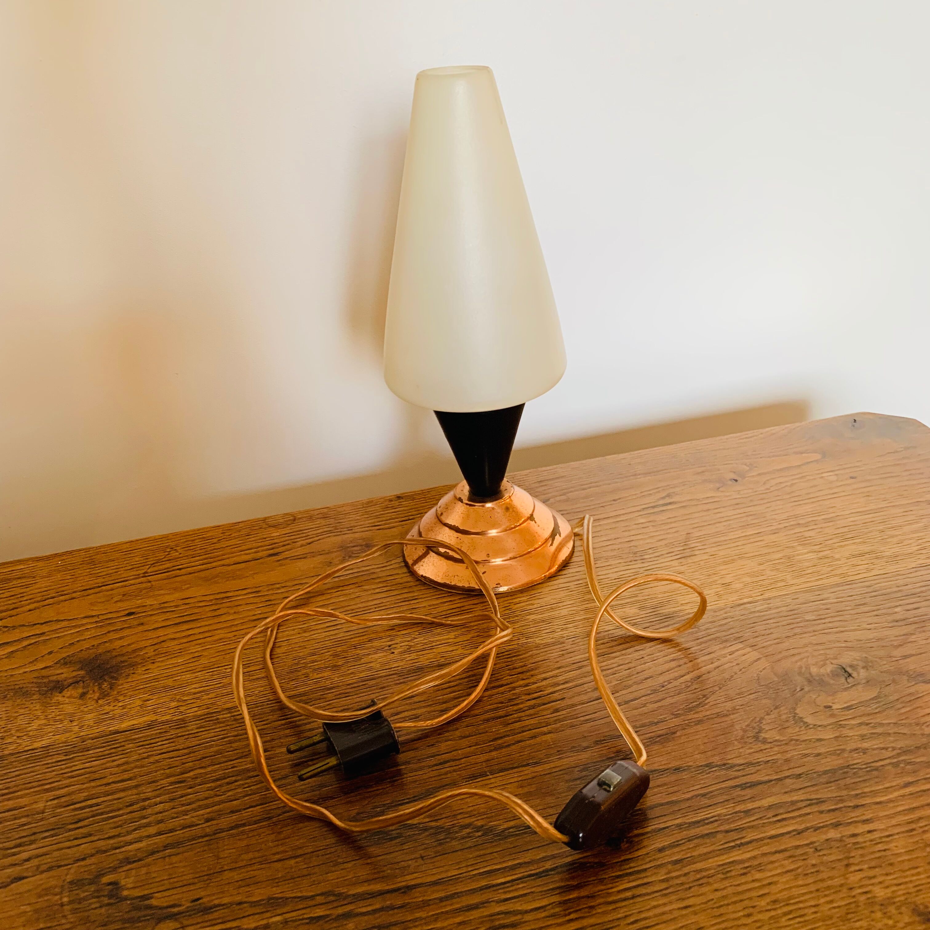 Vintage bedside lamp