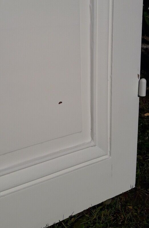 Door 207x99,5cm communication back panel molded