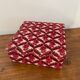 Cardboard and fabric sewing box