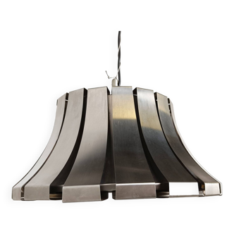 Lampe à Suspension Mid-Century en Acier par E. Martinelli pour Martinelli Luce, Italie, 1960s