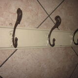 Old coat rack in art nouveau style