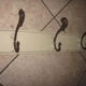 Old coat rack in art nouveau style